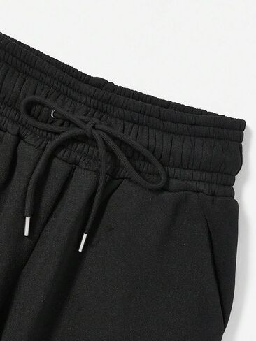 WDIRARA Women's Drawstring Elastic Waist Exercise Sweatpants Trousers Jogger Pants in Saudi Arabia