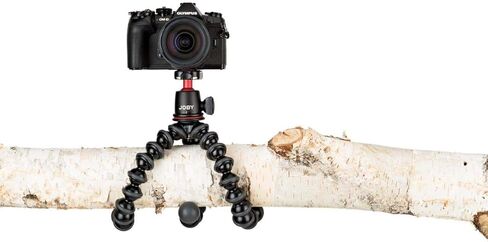 مجموعة جوبي غوريلا بود 3 كيه، حامل ثلاثي القوائم مدمج 3 كيه ورأس كروي 3 كيه للكاميرات المدمجة، طقم حامل ثلاثي القوائم، حامل ثلاثي القوائم للسفر للكاميرات، يحمل أجهزة يصل وزنها إلى 6.6 رطل، JB91507، صنع في إيطاليا، أسود/فحمي in Kuwait