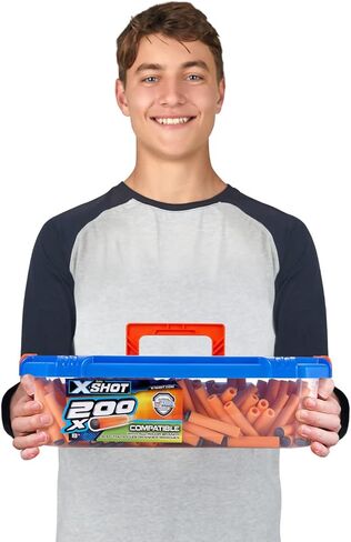 XShot Excel Universally Compatible Foam Darts Refill Box (200 Darts) by ZURU (36181) in Saudi Arabia