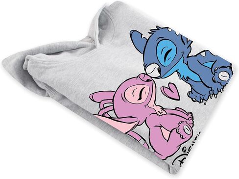 Disney Stitch Hoodie | Girls Stitch Hoodie | Stitch and Angel Hoodie | Lilo and Stitch Clothes for Girls in Saudi Arabia