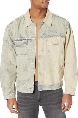 HUDSON Men's Trucker (Boxy Crop) Jacket in Saudi Arabia