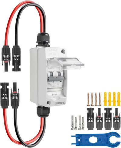 لوحة مفتاح قطع الاتصال الشمسية 400V 30AMP قاطع الدائرة الصغيرة IP65 مربع الكسارة في الهواء الطلق وكابل تمديد لوحة الطاقة الشمسية (400V 30AMP) in Kuwait