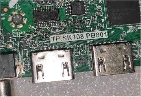 لـ TP.SK108.PB801 ثلاثة في واحد لوحة محرك اللوحة الأم للتلفزيون العالمي 3 HDMI 32 واط أو 45 واط تعمل بشكل جيد (32 واط 35-59 فولت) in Kuwait
