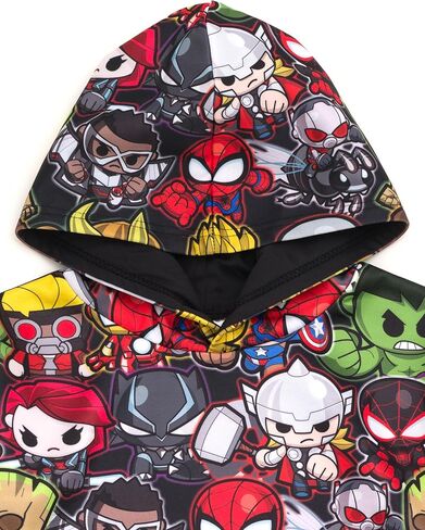 Marvel Avengers Spider-Man Venom Iron Man Fleece Pullover Hoodie Toddler to Big Kid in Saudi Arabia