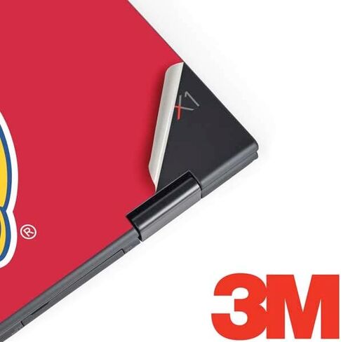 غلاف كمبيوتر محمول من Skinit متوافق مع Thinkpad X1 Yoga (الجيل الثالث 2018) - تصميم College Jayhawks KU المرخص رسميًا in Saudi Arabia
