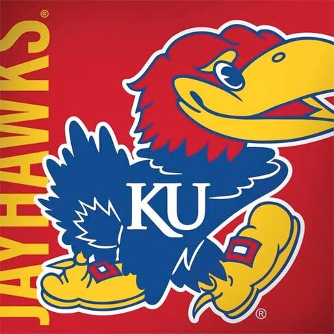 غلاف كمبيوتر محمول من Skinit متوافق مع Thinkpad X1 Yoga (الجيل الثالث 2018) - تصميم College Jayhawks KU المرخص رسميًا in Saudi Arabia