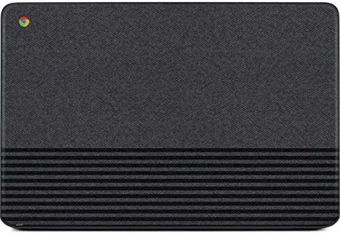 Skinit Decal Laptop Skin Compatible with Chromebook 14 G5 - Officially Licensed Skinit Originally Designed Black and Grey Stripes Design in Saudi Arabia