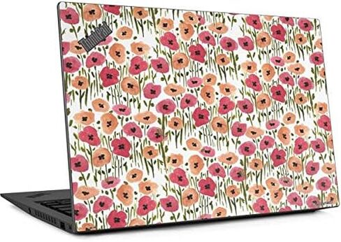 غلاف Skinit للكمبيوتر المحمول متوافق مع Thinkpad X1 Carbon (الجيل السادس 2018) - تصميم Wild Garden المصمم في الأصل in Saudi Arabia