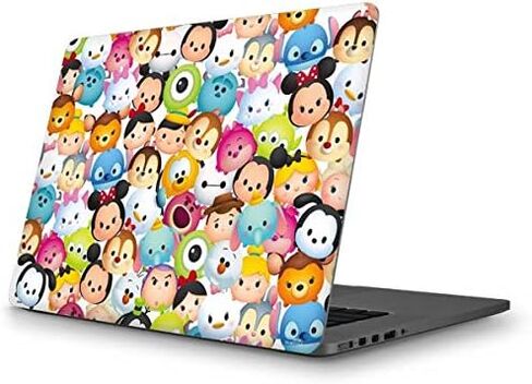غلاف كمبيوتر محمول من Skinit متوافق مع جهاز MacBook Pro 13 (شاشة Retina 2013-15) - تصميم رسوم متحركة مرخص رسميًا من Disney Tsum Tsum in Saudi Arabia