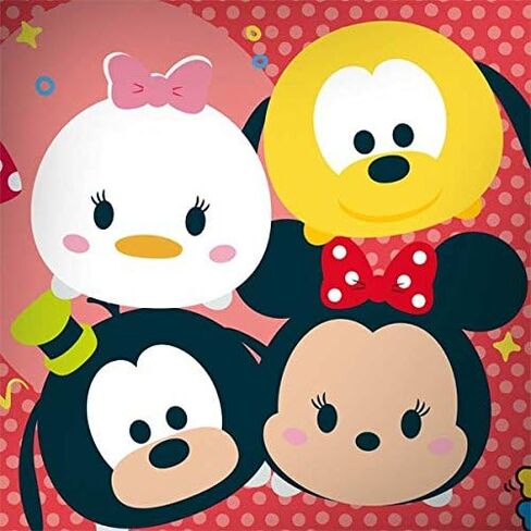 ملصق Skinit للكمبيوتر المحمول متوافق مع Thinkpad X1 Carbon (الجيل السادس 2018) - تصميم Disney Tsum Tsum Disney Friends مرخص رسميًا in Saudi Arabia