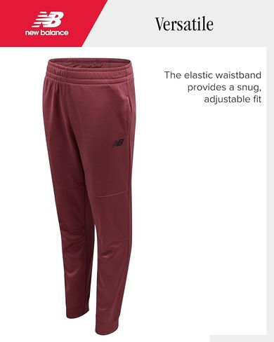 بدلة رياضية للأولاد من New Balance - قطعتان من سويت شيرت وبنطال رياضي بغطاء للرأس من الصوف بتقنية الأداء - طقم بنطال الركض (8-12) in Kuwait