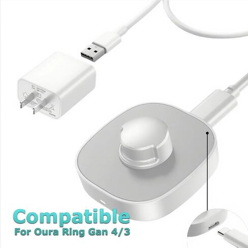 EufyCam Charger Security Cameras USB A to Type C Cord Compatible for Oura Ring 4/Gen 3 Charger Cable, EufyCam 2C/2C Pro/2S/3(S300)/3C(S300C)/S3 Pro(S330)/S340/3E/L810/L210 Accessories (5ft) in Saudi Arabia