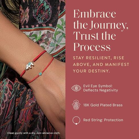KARMA AND LUCK - Karmic Power - Women's Wisdom Chakra Real Multistone Adjustable Drawstring Red String Bracelet Handmade with Love in Bali To Reestablish your Balance in Saudi Arabia