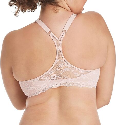 حمالة صدر تي شيرت One Fab Fit للنساء من Maidenform، حمالة صدر مبطنة بشكل خفيف، حمالات صدر Racerback للنساء in Kuwait