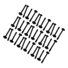 Vaguelly 50Pcs Long PC Case Fan Screws Kit Computer Cooling Fan Mounting Screws for Easy Installation for DIY Builds and Professional Use Provides Secure Fastening in Kuwait