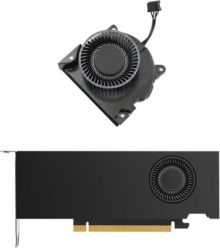 muyihui BAPC0420B2UP001 Cooler Fan BAPB0420B2UP001 for A2000 6GB 12GB Video Card Cooling(Bracket Fan) in Saudi Arabia