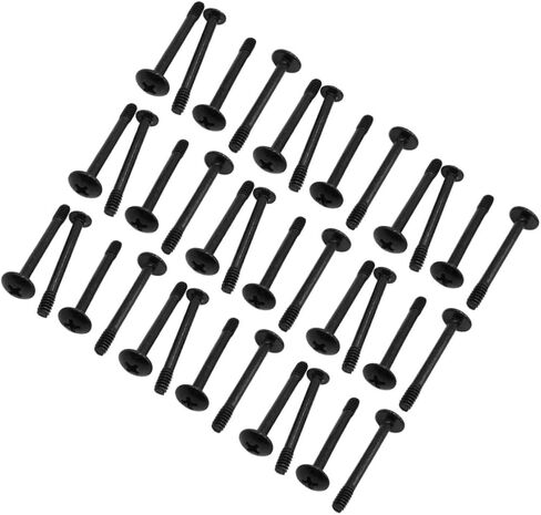 Vaguelly 50Pcs Long PC Case Fan Screws Kit Computer Cooling Fan Mounting Screws for Easy Installation for DIY Builds and Professional Use Provides Secure Fastening in Saudi Arabia