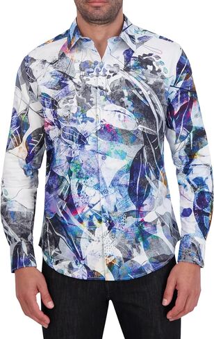 Robert Graham Men's Mudson L/S Woven Shirt in Saudi Arabia
