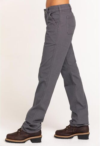 Ariat Female FR Stretch DuraLight Canvas Stackable Straight Leg Pant Field Khaki 31 in Saudi Arabia