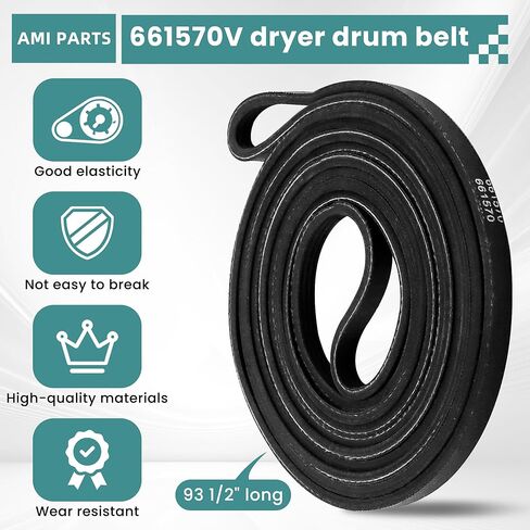 تتضمن مجموعة إصلاح المجفف AMI PARTS 4392067 بكرة أسطوانة WPW10314173 وحزام 661570 فولت وبكرة وسيطة 279640 تحل محل مجموعة صيانة ويرلبول كينمور 4392067VP 80047 587637 PS373088 EAP373088 in Saudi Arabia