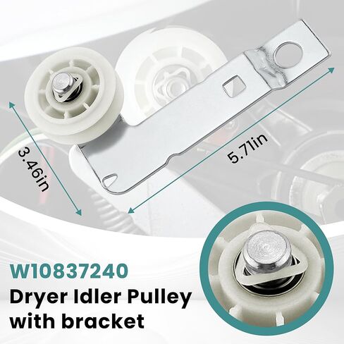 تتضمن مجموعة إصلاح المجفف AMI PARTS 4392067 بكرة أسطوانة WPW10314173 وحزام 661570 فولت وبكرة وسيطة 279640 تحل محل مجموعة صيانة ويرلبول كينمور 4392067VP 80047 587637 PS373088 EAP373088 in Saudi Arabia
