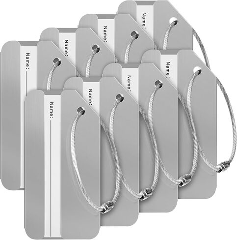 Travelambo Luggage Tags & Bag Tags Stainless Steel Aluminum in Kuwait