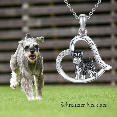 JERWLI Dachshund/الراعي الاسترالي قلادة 925 فضة الراعي الاسترالي قلادة الكلب مجوهرات للنساء in Kuwait
