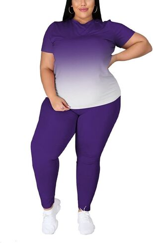 PINSV Plus Size Outfits For Women 2 Piece Sets 1x-5x in Kuwait