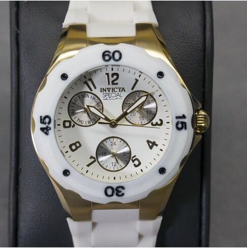 Invicta Women's 18796 Angel Analog Display Japanese Quartz White Watch in Saudi Arabia