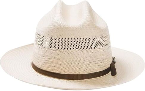 Stetson Toasted Open Road Vent 10X قبعة رعاة البقر من القش SSOPRV-0526T1 in Kuwait