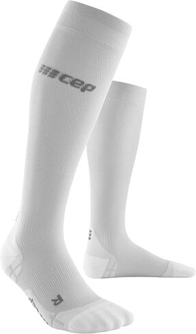 CEP Women's Ultralight Compression Tall Run Socks Electric Pink/Light Grey Size 3 in Saudi Arabia