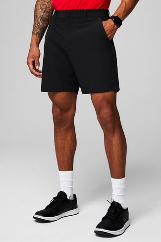 Fabletics Men's Only Short, Everyday Commuter, Lightweight, Liquid Resistant, Secure Pockets, 4-Way-Stretch, Streamlined Fit in Kuwait