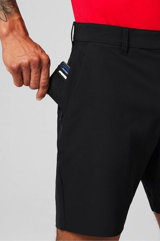 Fabletics Men's Only Short, Everyday Commuter, Lightweight, Liquid Resistant, Secure Pockets, 4-Way-Stretch, Streamlined Fit in Kuwait