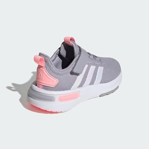 adidas Racer TR 25 Sneaker, Black/White/Solar Red, 2.5 US Unisex Little Kid in Saudi Arabia