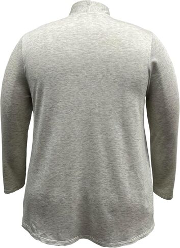 LEEBE Women and Plus Size Open Front Cardigan with Side Pockets (Small-5X) in Saudi Arabia