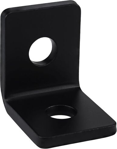 10 Pack 2 Holes 90° Fitting for 1-5/8" Strut Channel, Strut Hardware L Brackets, 3/16" Thickness in Saudi Arabia