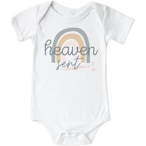 Heaven Sent Miracle Baby Announcement, Rainbow Baby Announcement, Infertility Pregnancy Reveal, IVF Pregnancy Announcement to Husband, Grandparents, Family. in Kuwait