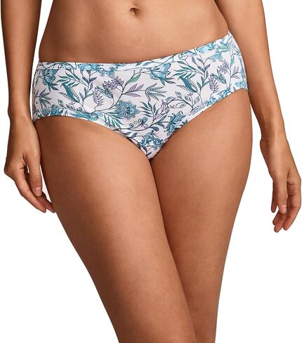 Jockey Women's Underwear Elance Bikini - 6 Pack, Ivory/Light/Pink Shadow, 5 in Kuwait