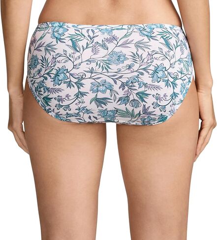 Jockey Women's Underwear Elance Bikini - 6 Pack, Ivory/Light/Pink Shadow, 5 in Kuwait