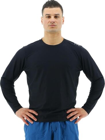 TYR Men's Athletic Performance Workout Airtec Long Sleeve Tee in Kuwait