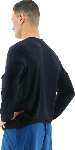 TYR Men's Athletic Performance Workout Airtec Long Sleeve Tee in Kuwait