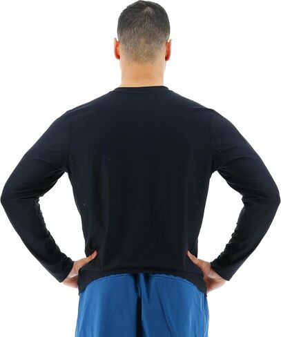 TYR Men's Athletic Performance Workout Airtec Long Sleeve Tee in Kuwait