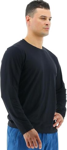 TYR Men's Athletic Performance Workout Airtec Long Sleeve Tee in Kuwait