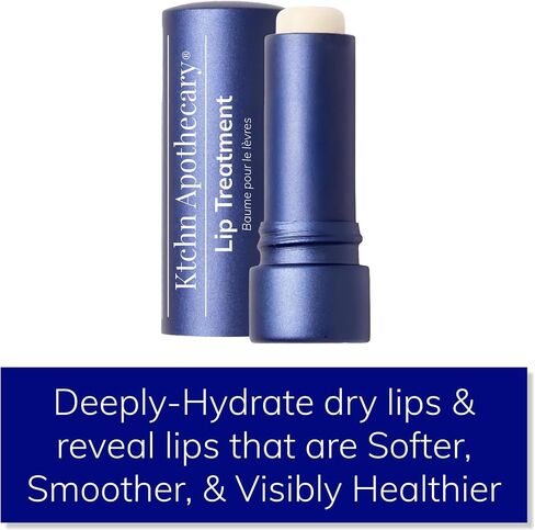 Ktchn Apothecary 100% Natural Ultra-Hydrating Lip Balm & Conditioner-in-1 | Hydrate & Soften Dry/Chapped Lips | Silky Smooth, Never Waxy | Men & Women | Pack of 2 in Saudi Arabia