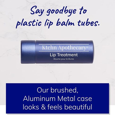 Ktchn Apothecary 100% Natural Ultra-Hydrating Lip Balm & Conditioner-in-1 | Hydrate & Soften Dry/Chapped Lips | Silky Smooth, Never Waxy | Men & Women | Pack of 2 in Saudi Arabia