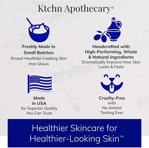 Ktchn Apothecary 100% Natural Ultra-Hydrating Lip Balm & Conditioner-in-1 | Hydrate & Soften Dry/Chapped Lips | Silky Smooth, Never Waxy | Men & Women | Pack of 2 in Saudi Arabia