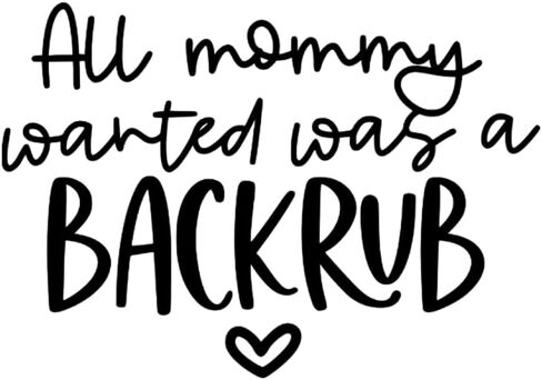 All Mommy Wanted Was A Backrub Baby Bodysuit | Baby | Babies | Gift | humor in Saudi Arabia
