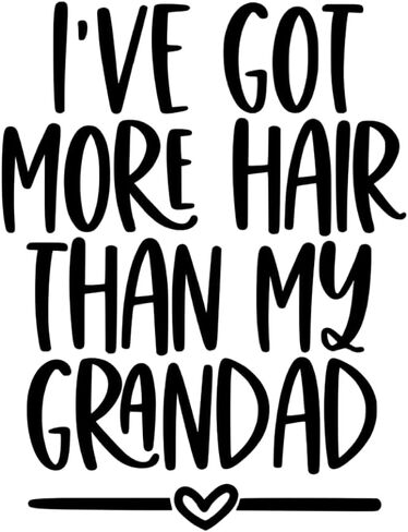 I've Got More Hair Than My Grandad Baby Bodysuit | Baby | Babies | Gift | humor in Saudi Arabia