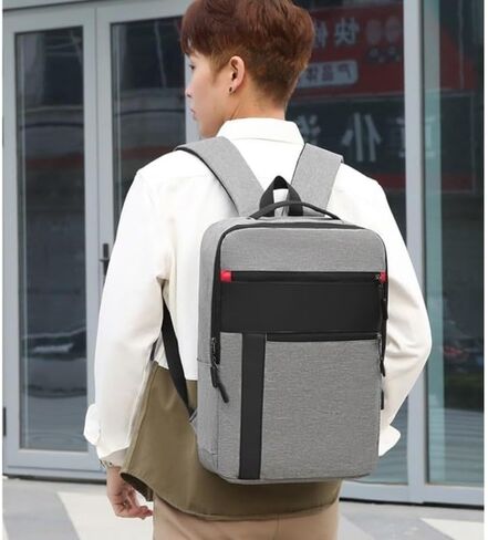 Daypack حقيبة ظهر كاجوال للأعمال مع حقيبة كمبيوتر محمول ذات سعة كبيرة وحقيبة ظهر للسفر وحقيبة مدرسية in Kuwait
