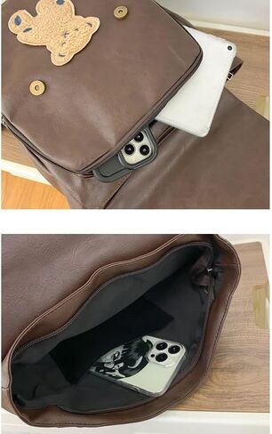 Daypack Brown Bookbags Travel Office Daypacks Fashion Laptop Business Waterproof Backpacks school bag in Saudi Arabia